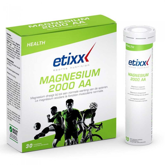 [해외]ETIXX 마그네슘 단위 중성 맛 정제 2000 AA 1 7138360318