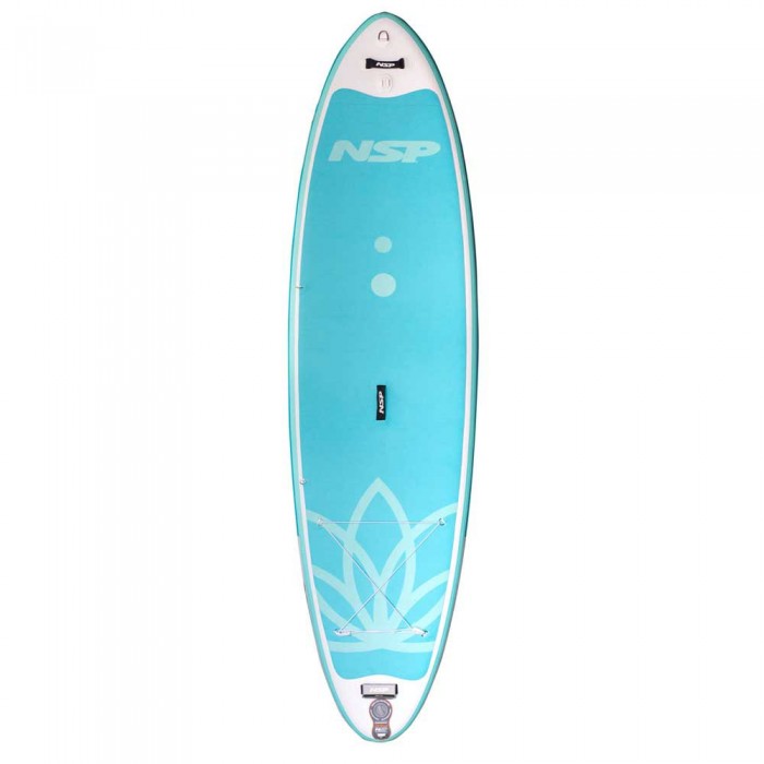 [해외]NSP 풍선 패들 서핑 보드 O2 Lotus FS 10´6´´ 14137952576 Aqua / White