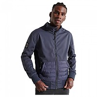 [해외]슈퍼드라이 Bonded Soft Shell 자켓 138155854 Eclipse Navy