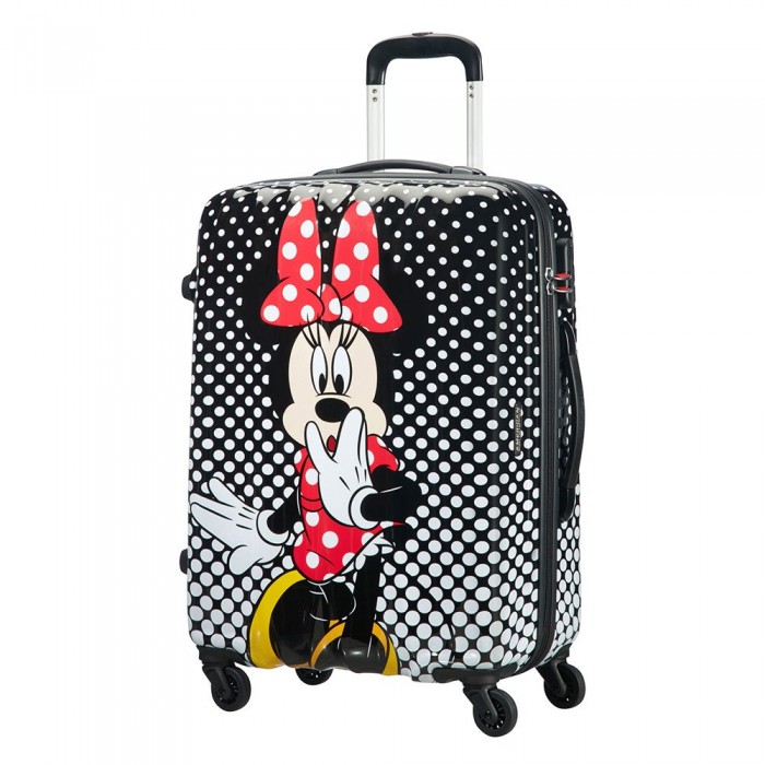 [해외]아메리칸 투어리스터 트롤리 Disney Legends Spinner 65/24 Alfatwist 62.5L 138185011 Minnie Mouse Polka Dot