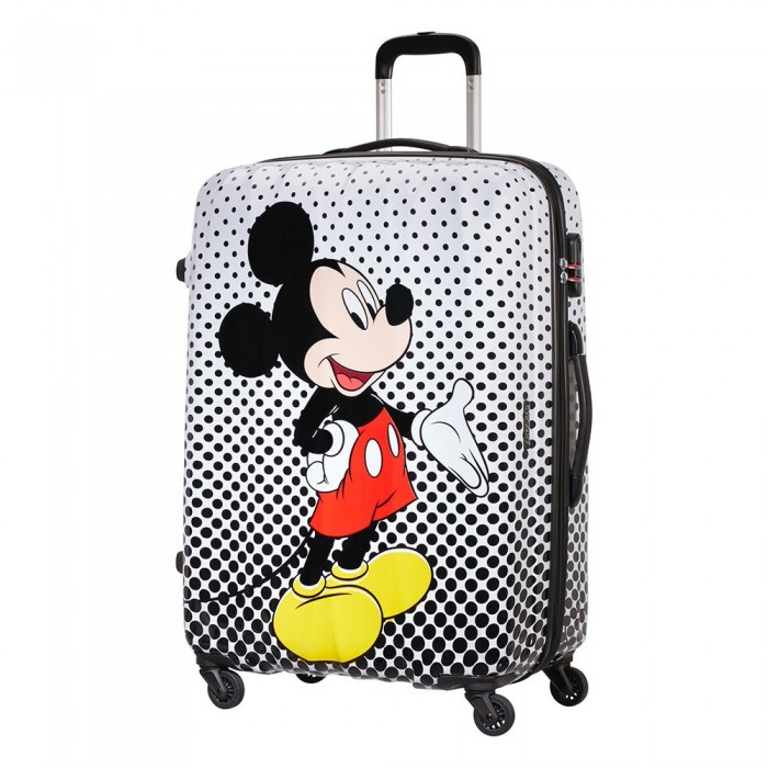 [해외]아메리칸 투어리스터 트롤리 Disney Legends Spinner 75/28 Alfatwist 88L 138185014 Mickey Mouse Polka Dot