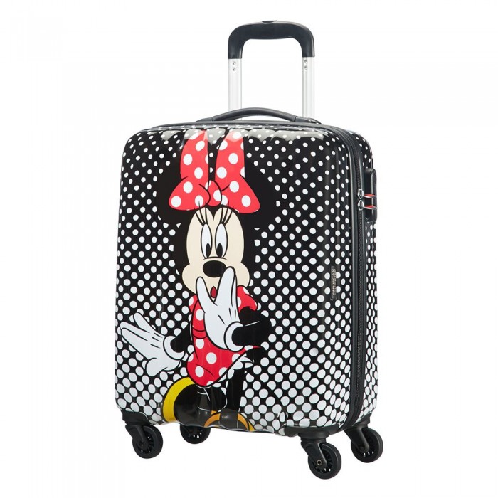 [해외]아메리칸 투어리스터 트롤리 Disney Legends Spinner 55/20 Alfatwist 2.0 36L 138185057 Minnie Mouse Polka Dot