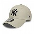 [해외]뉴에라 New York Yankees MLB 9Forty League Essential 모자 137515272 Med Beige