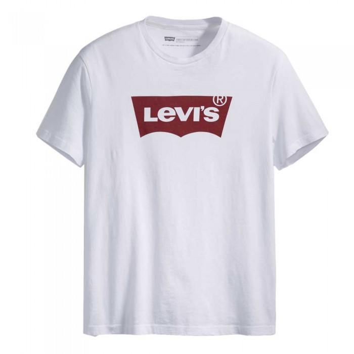 [해외]리바이스 Plus Graphic 반팔 티셔츠 137617352 Big Co BW White