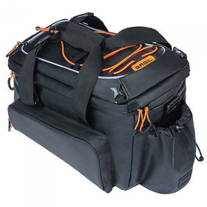 [해외]BASIL Miles Tarpaulin XL Pro MIK 사이드백 9-36L 1138431725 Black / Orange