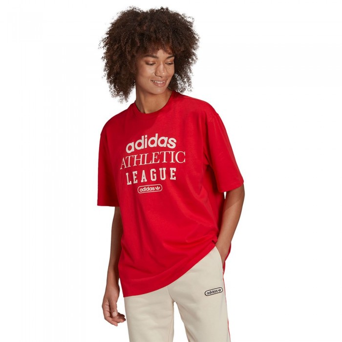 [해외]아디다스 ORIGINALS HL0037 반팔 티셔츠 138113070 Vivid Red