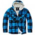 [해외]BRANDIT Lumberjack 자켓 138389741 Black / Blue