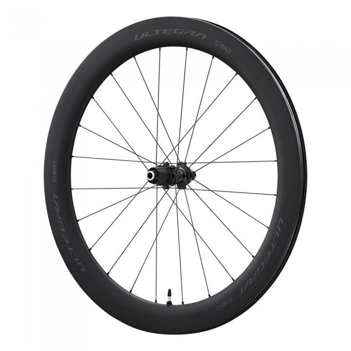 [해외]시마노 Ultegra R8170 C60 CL Disc Carbon Tubeless 도로 자전거 뒷바퀴 1138344581 Black