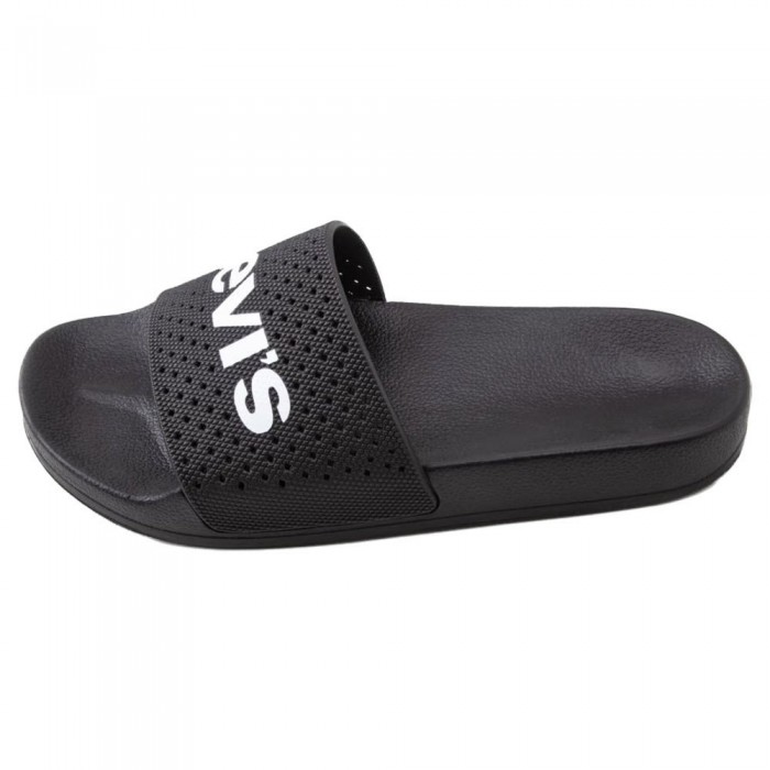 [해외]리바이스 FOOTWEAR June Perf S Sandals Regular Black