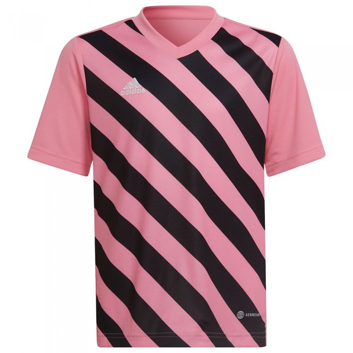 [해외]아디다스 반팔 티셔츠 Entrada 22 GFX 15138425713 Semi Pink Glow / Black