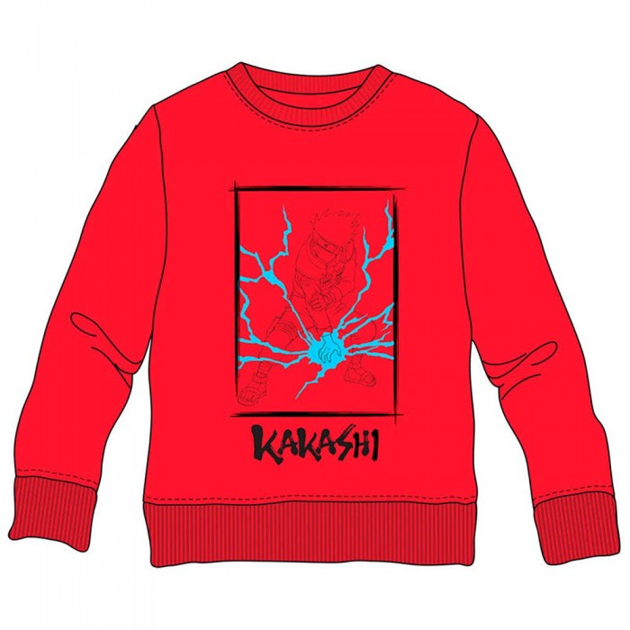 [해외]CERDA GROUP 스웨트 셔츠 Naruto Kakashi 15138546536 Red