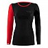 [해외]LENZ Merino 6.0 긴팔 베이스 레이어 1138494418 Black / Red