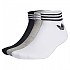 [해외]아디다스 ORIGINALS Trefoil Ankle HC 양말 138489881 White / Medium Grey Heather / Black