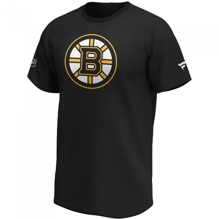 [해외]파나틱스 NHL Boston Bruins Essentials Crest 반팔 티셔츠 138562981 Black