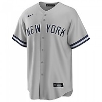 [해외]나이키 MLB New York Yankees Official 로드 반팔 V넥 티셔츠 138563146 Dugout Grey