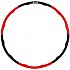 [해외]PURE2IMPROVE 접이식 Hula Hoop 7138416868 Black / Red