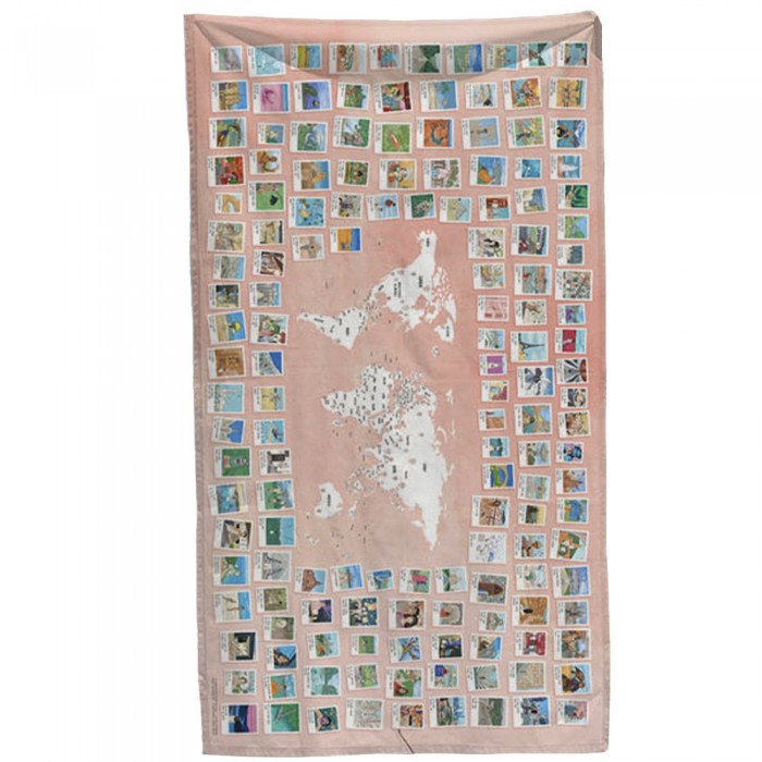 [해외]AWESOME MAPS 맵 타월 Map Towel Instagrammable Places 150 최상의 사진 반점 ~에 NS 세계 7138435090