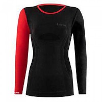 [해외]LENZ Merino 6.0 긴팔 베이스 레이어 7138494418 Black / Red