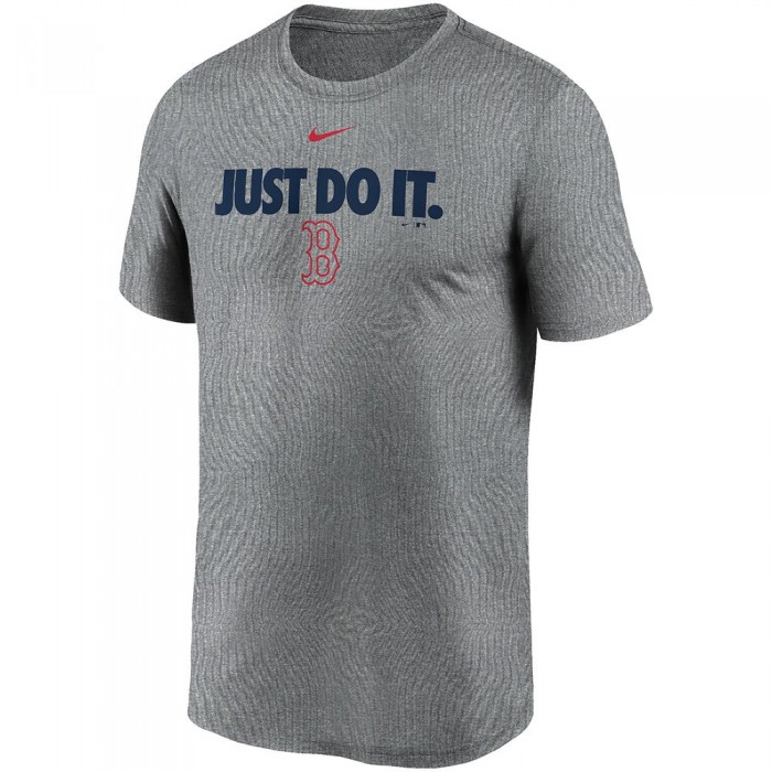 [해외]나이키 MLB Boston Red Sox 팀 Just Do It Legend 반팔 티셔츠 138563110 Dark Grey
