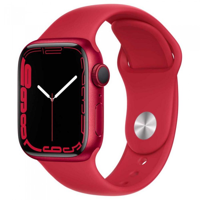 [해외]APPLE Series 7 (Product) Red GPS 41 mm Smartwatch Red
