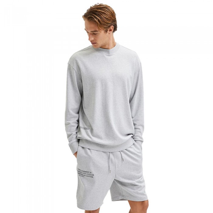 [해외]SELECTED 스웨트 셔츠 Relax Aaren 138594005 Grey Melange
