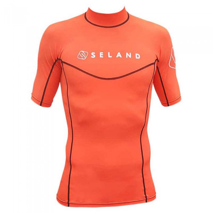 [해외]SELAND Elastan Fina 반팔 티셔츠 10138524184 Orange