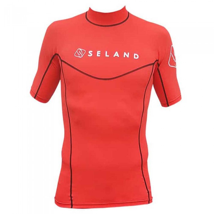 [해외]SELAND Elastan Fina 반팔 티셔츠 10138524186 Red