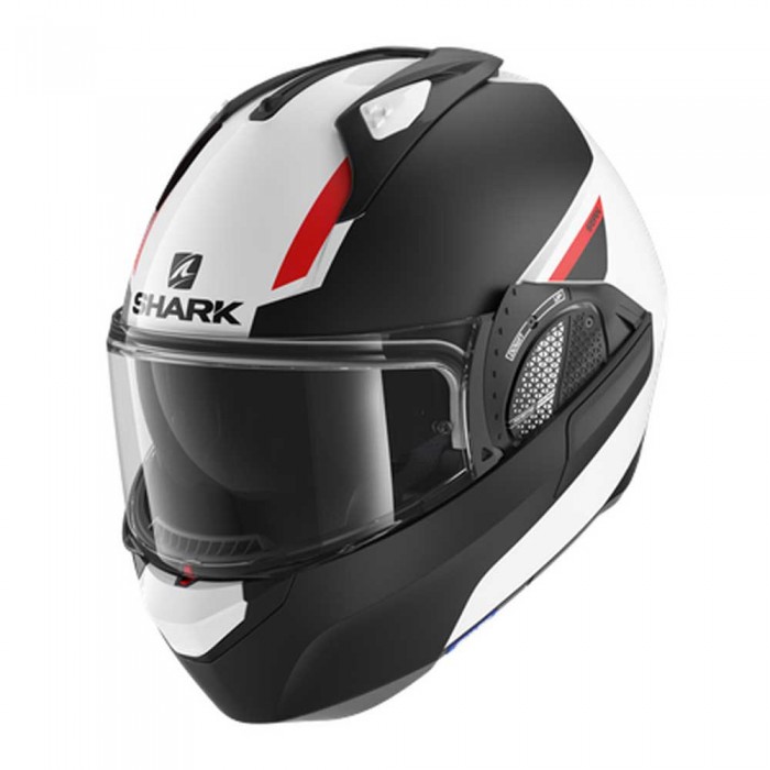 [해외]샤크 Evo GT 모듈형 헬멧 9138384188 White / Black / Red