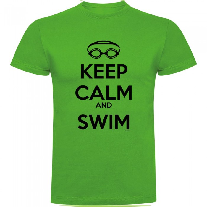 [해외]KRUSKIS 반팔 티셔츠 Keep Calm And Swim 6135920241 Green