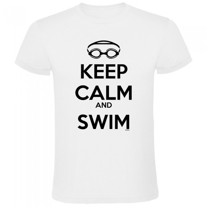 [해외]KRUSKIS Keep Calm and Swim 반팔 티셔츠 6136696526 White