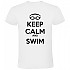 [해외]KRUSKIS Keep Calm and Swim 반팔 티셔츠 6136696526 White