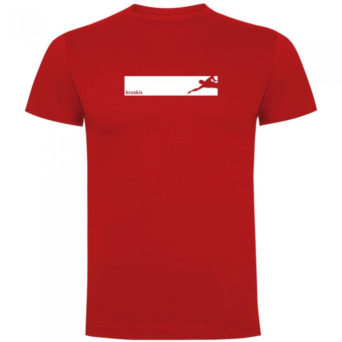 [해외]KRUSKIS 반팔 티셔츠 Swim 프레임 6137332678 Red