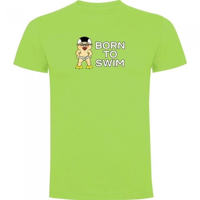 [해외]KRUSKIS Born To Swim 반팔 티셔츠 6137538476 Light Green