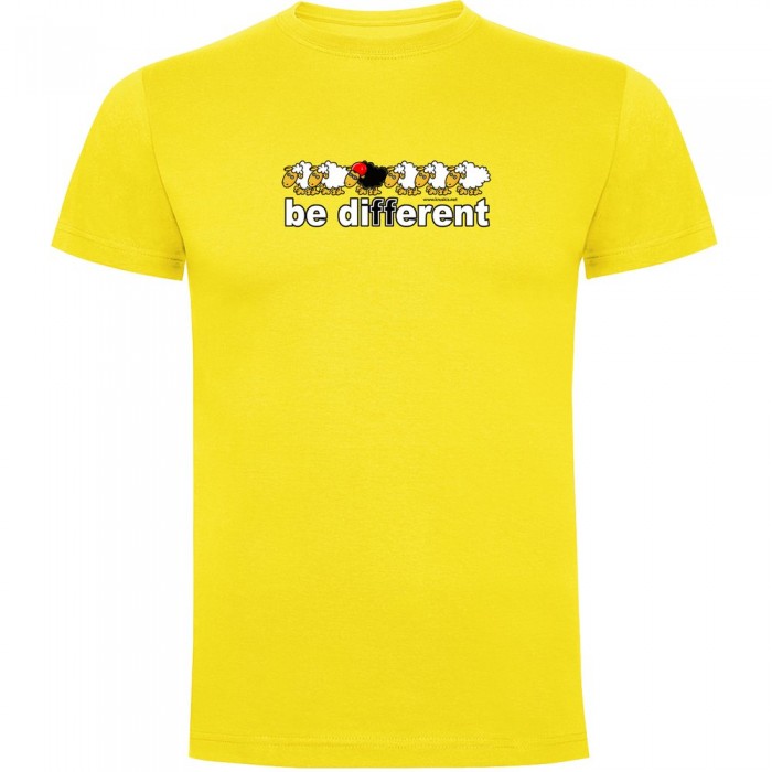 [해외]KRUSKIS Be Different Swim 반팔 티셔츠 6137538894 Yellow
