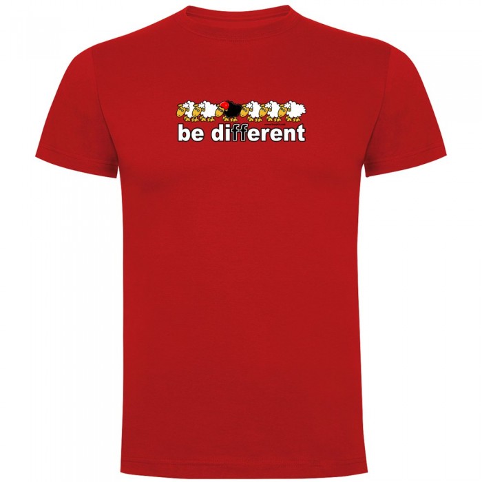 [해외]KRUSKIS Be Different Swim 반팔 티셔츠 6137538898 Red