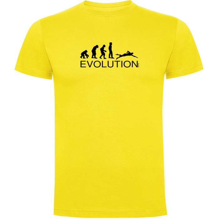 [해외]KRUSKIS Evolution Swim 반팔 티셔츠 6137539437 Yellow