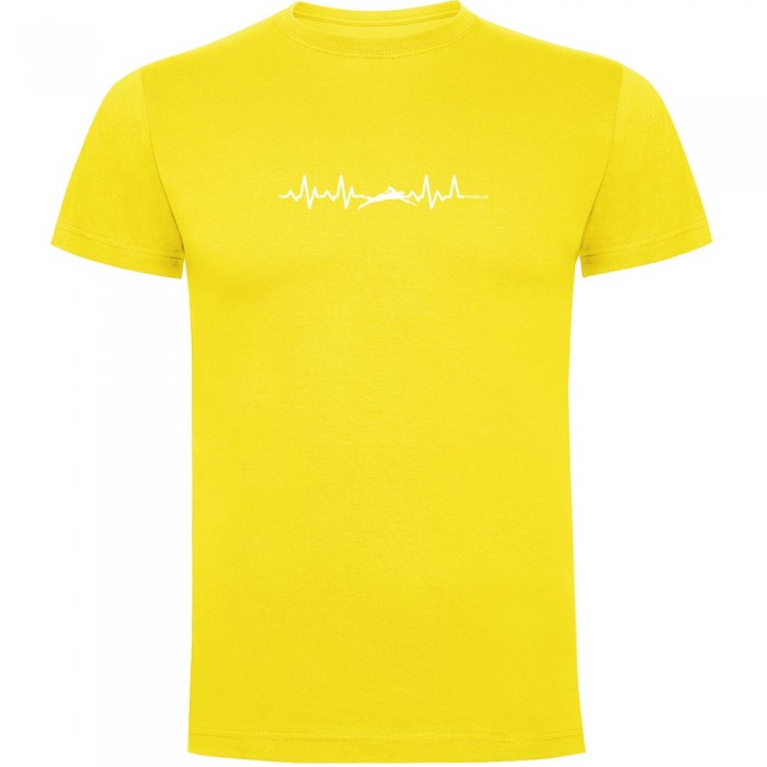 [해외]KRUSKIS Swimming Heartbeat 반팔 티셔츠 6137539758 Yellow