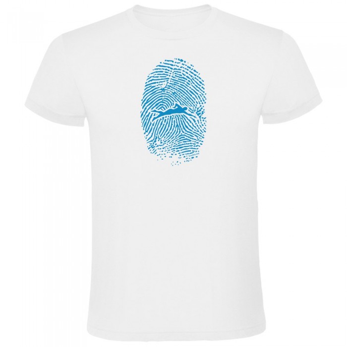 [해외]KRUSKIS Swimmer Fingerprint 반팔 티셔츠 6137539955 White