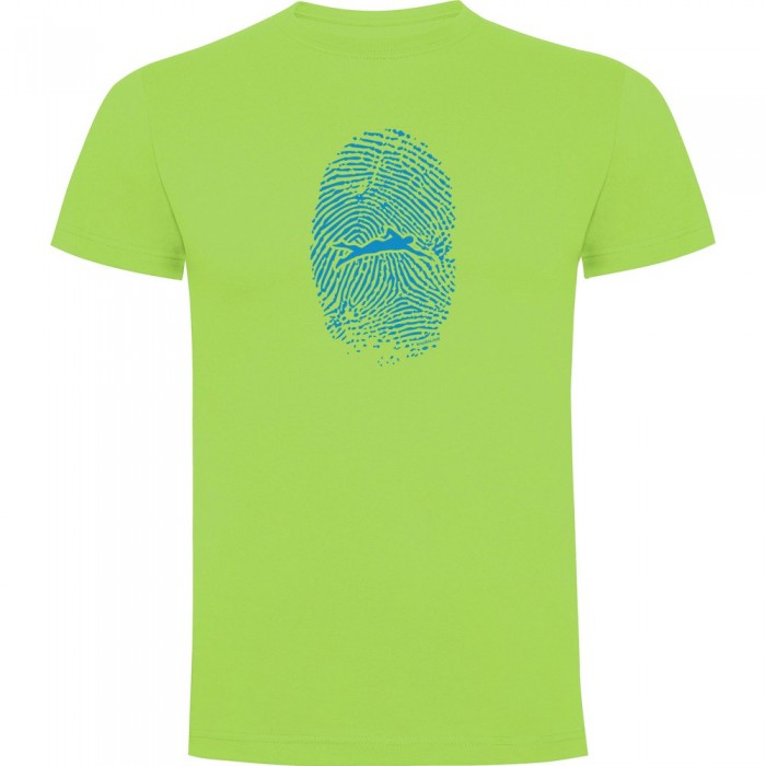 [해외]KRUSKIS Swimmer Fingerprint 반팔 티셔츠 6137539957 Light Green