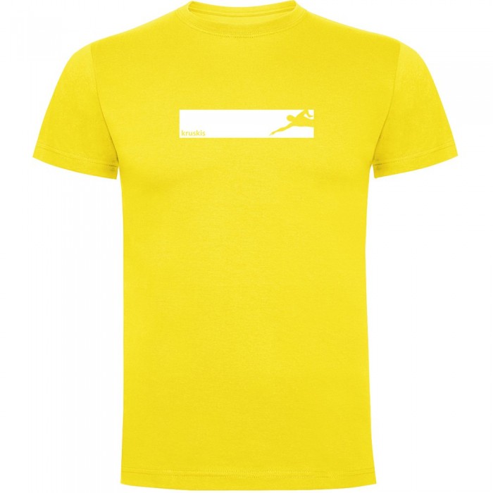 [해외]KRUSKIS Swim 프레임 반팔 티셔츠 6137540154 Yellow