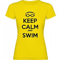 [해외]KRUSKIS Keep Calm And Swim 반팔 티셔츠 6137539150 Yellow