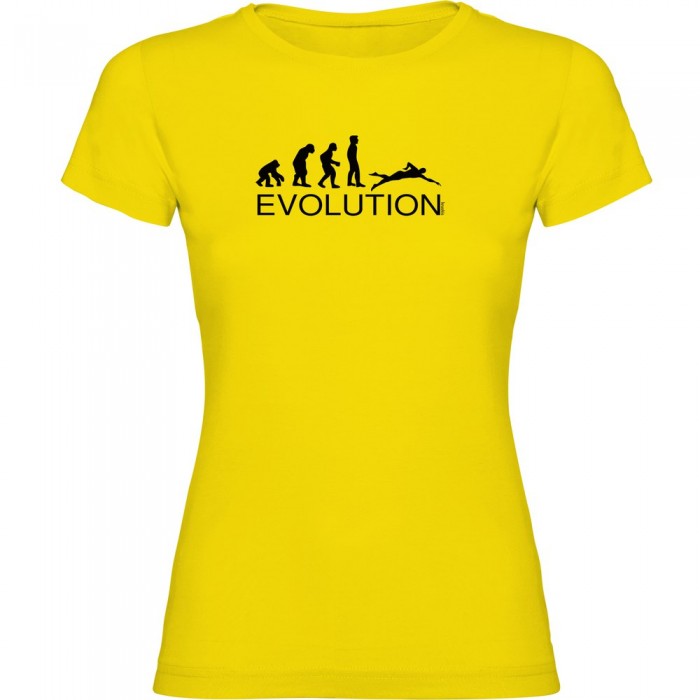 [해외]KRUSKIS Evolution Swim 반팔 티셔츠 6137539443 Yellow