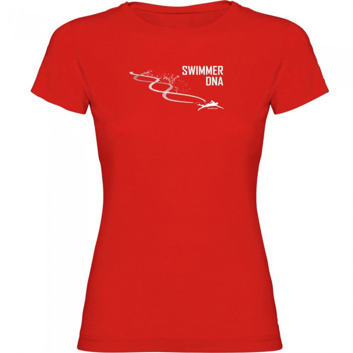 [해외]KRUSKIS Swimming DNA 반팔 티셔츠 6137539619 Red