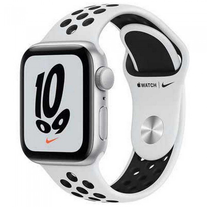 [해외]APPLE Nike SE GPS+Cellular 44 mm Smartwatch Silver Platinium
