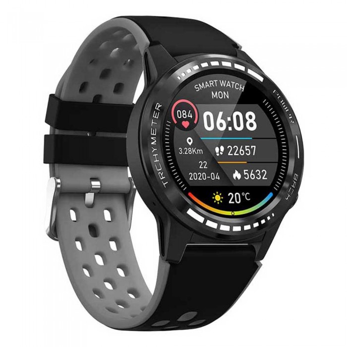 [해외]LEOTEC MultiSport GPS Advantage Plus 1.3´´ Smartwatch Black