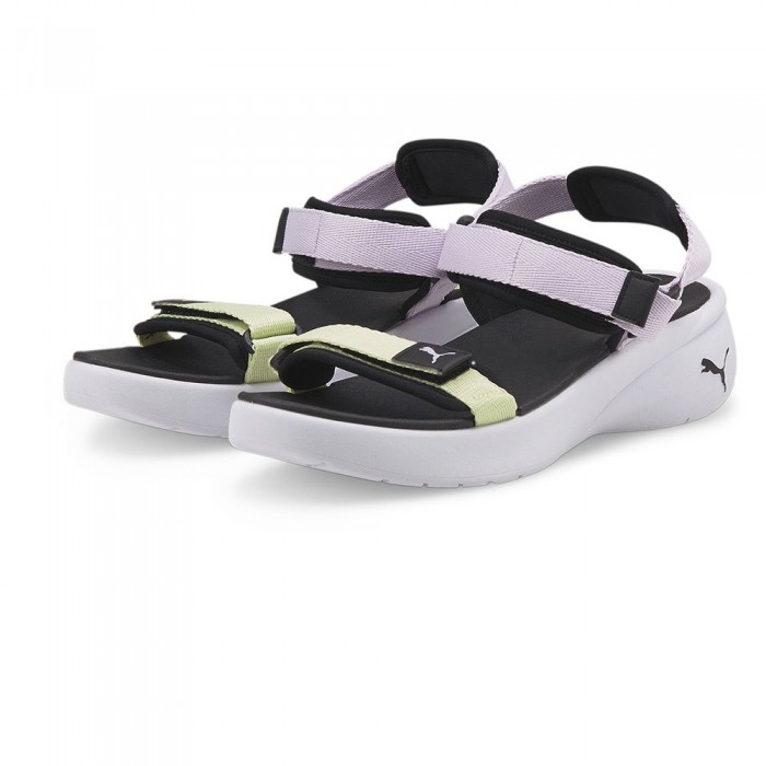 [해외]푸마 Sportie Vola Sandals Butterfly / Lavender Fog / Puma Black / Puma White