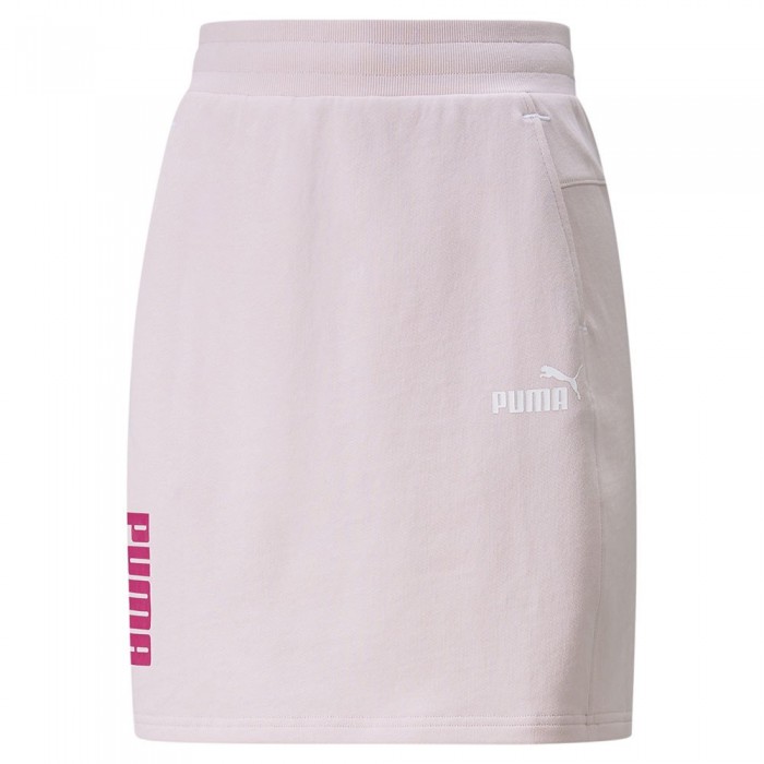 [해외]푸마 Power Colorblock Skirt Chalk Pink