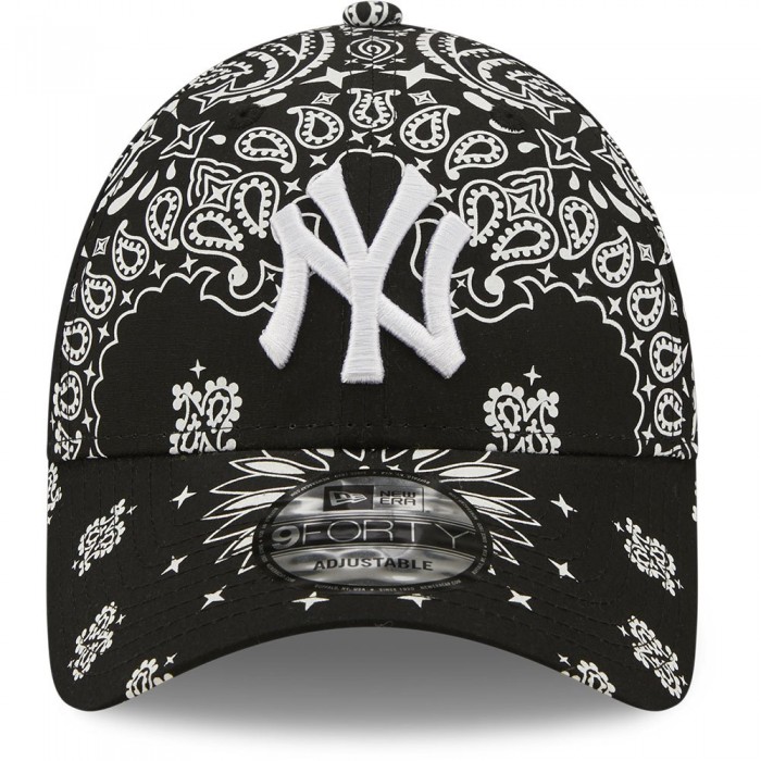 [해외]뉴에라 New York Yankees Paisley 9Forty? Baseball Cap Black