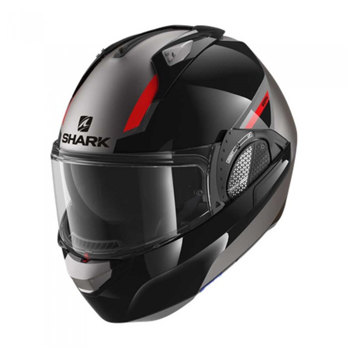[해외]샤크 Evo GT 모듈형 헬멧 9138384175 Anthracite / Black / Red