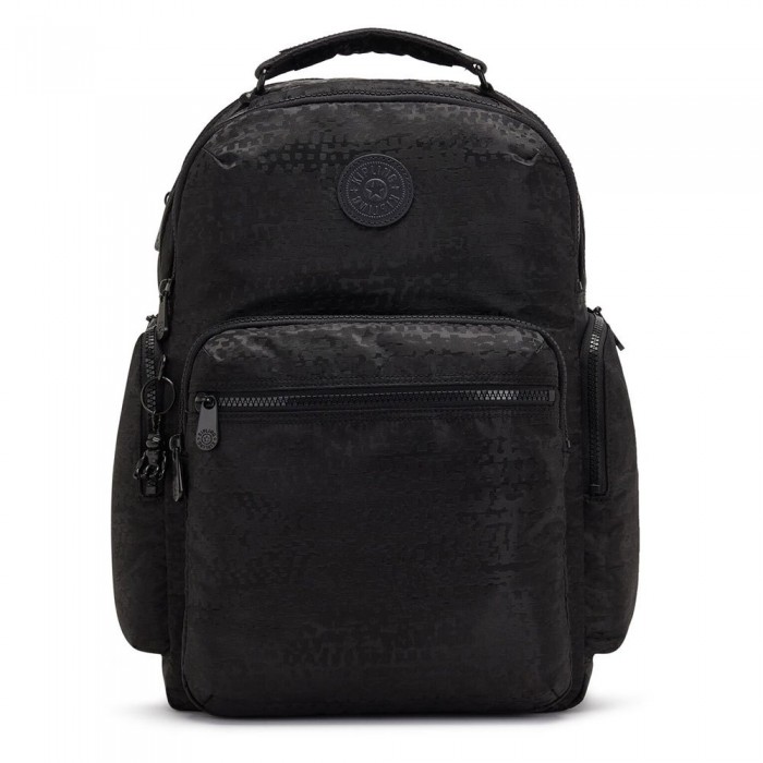 [해외]키플링 Osho 25L Backpack Urban Black Jacquard